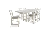 antique white light gray country formal dining room adp  