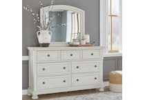 antique white traditional bedroom   