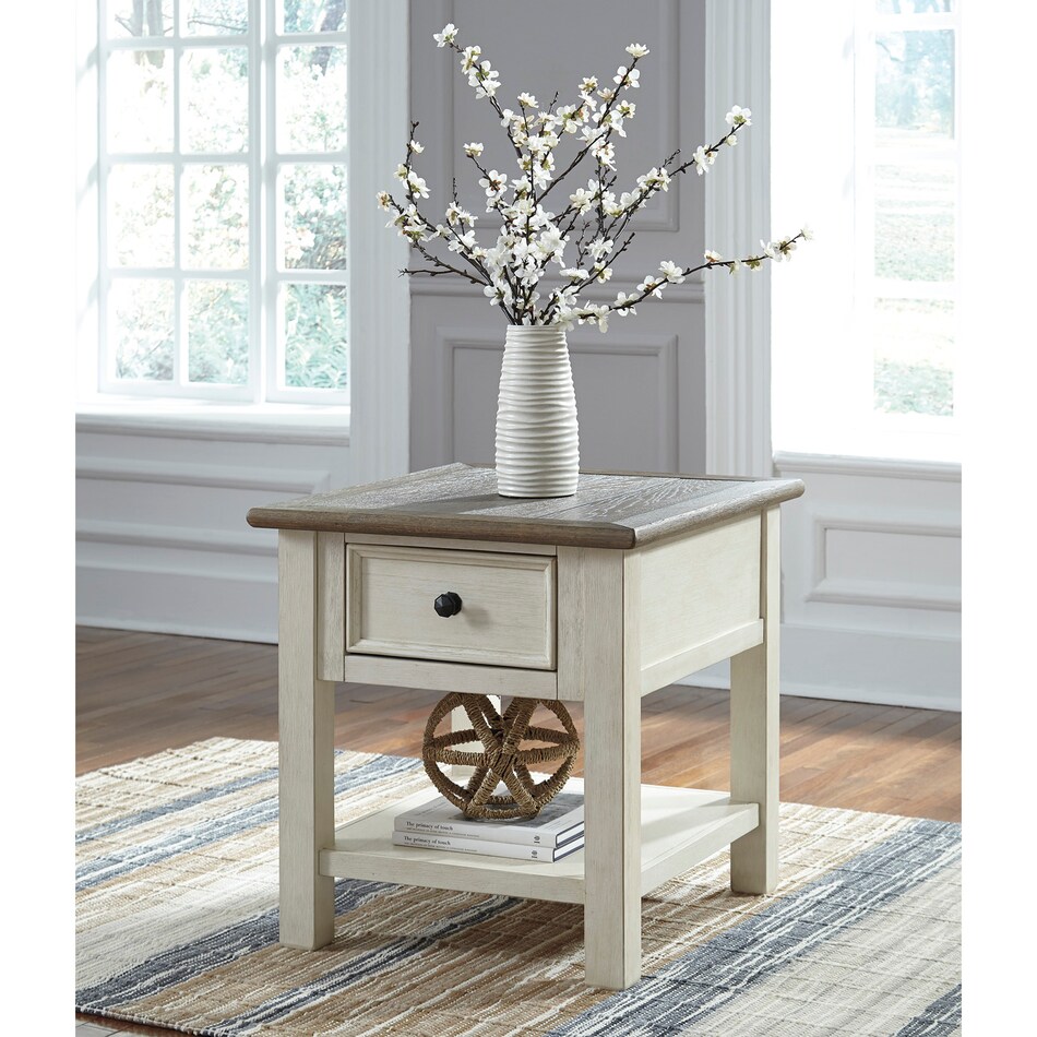 antique white transitional casual tables   