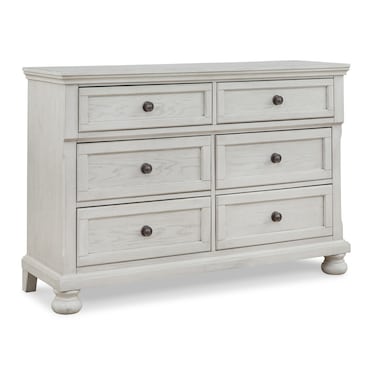 Holland Antique White Dresser