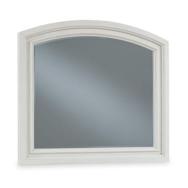 Holland Antique White Mirror