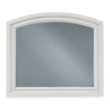 Holland Antique White Mirror