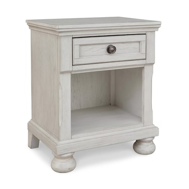 Holland Antique White Nightstand