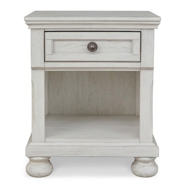 Holland Antique White Nightstand