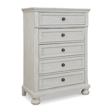 Holland Antique White Youth Chest