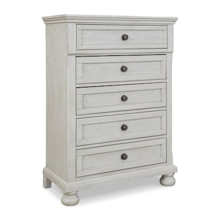 Holland Antique White Youth Chest