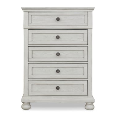 Holland Antique White Youth Chest