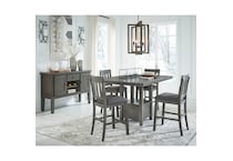 antiqued gray traditional formal dining room apc  
