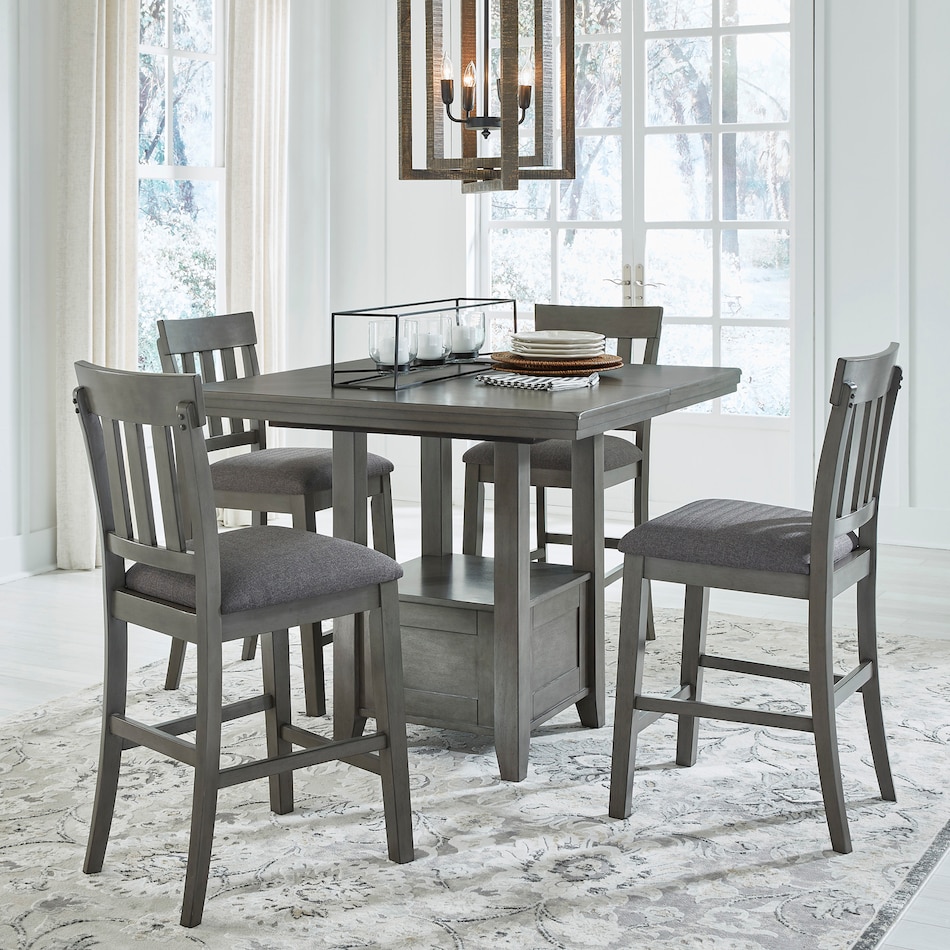 antiqued gray traditional formal dining room apc  