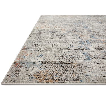 Bianca 5 x 7 Grey Area Rug