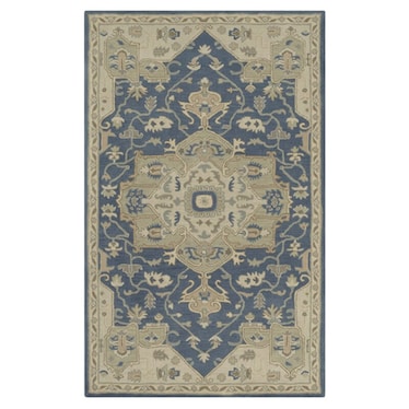 Caesar 5x8 Blue Area Rug