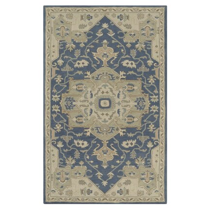 Caesar 5x8 Blue Area Rug