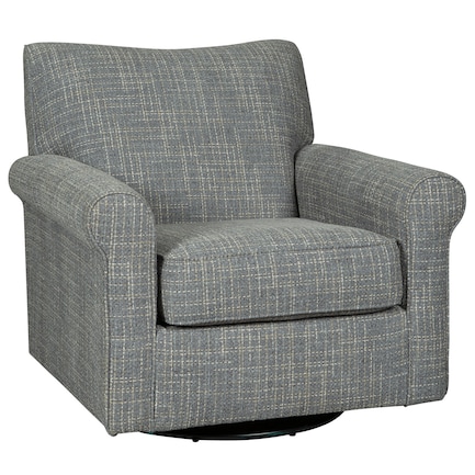 Razzo Swivel Glider Accent Chair
