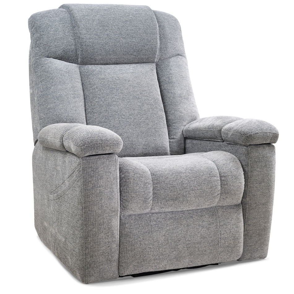 aston slate wall recliner   