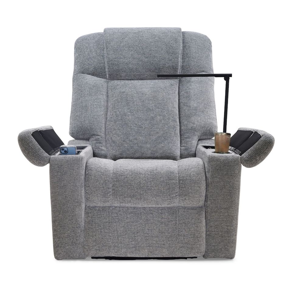 aston slate wall recliner   