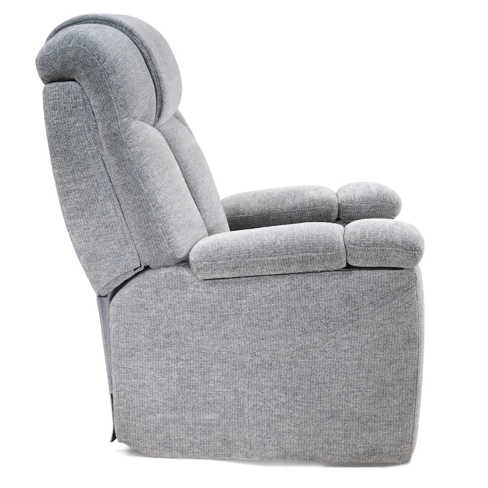 aston slate wall recliner   