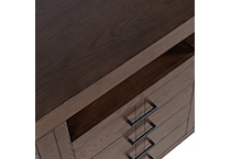 auburn dark oak contemporary entertainment   