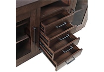 auburn dark oak contemporary entertainment   