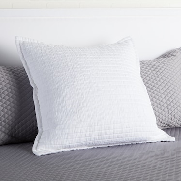 White Boyfriend Euro Sham