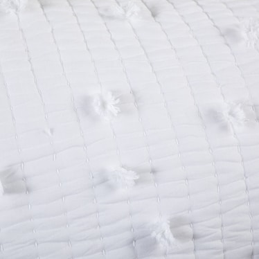 Pom Poms White Standard Sham