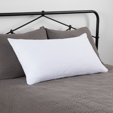 Bubble White King Sham