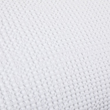 Bubble White King Sham