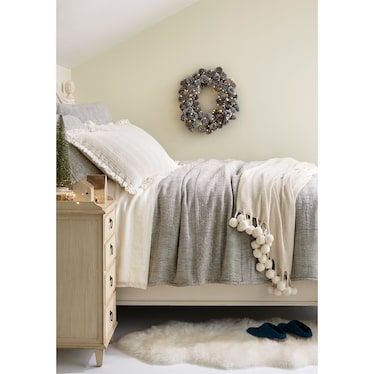 Elsa Grey Euro Sham