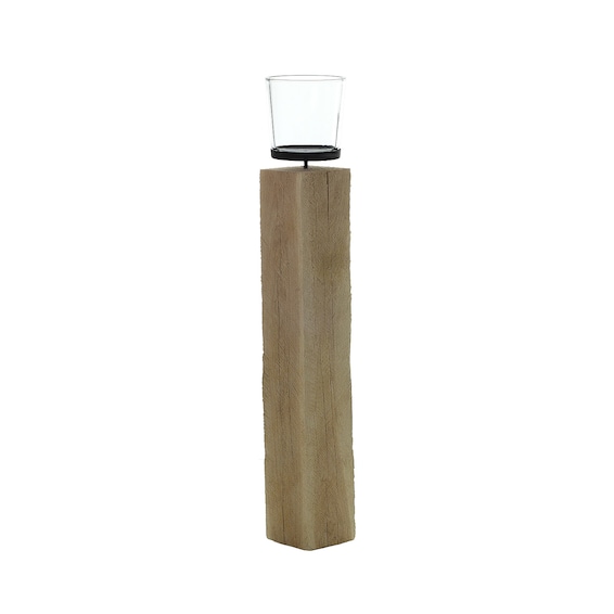 Large Rosewood Candleholder
