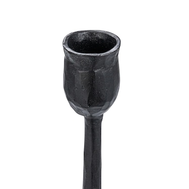 Cast Iron Black Taper Holder