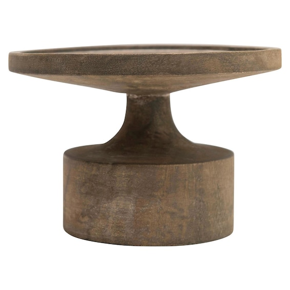 5" Blackwash Candle Holder