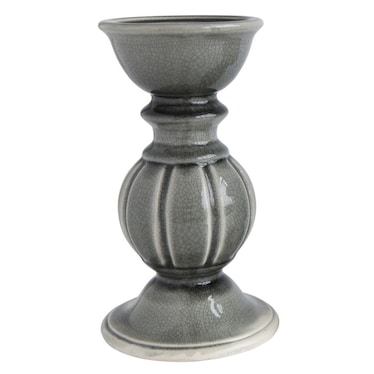 Grey Candle Holder - Large