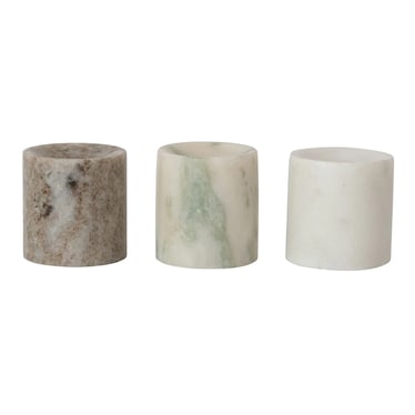 Marble Taper Holder (Asst'd Colors)