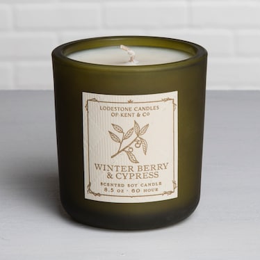 Winter Berry & Cypress Candle