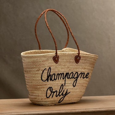 Antique Assorted Champagne Only Doum Bag