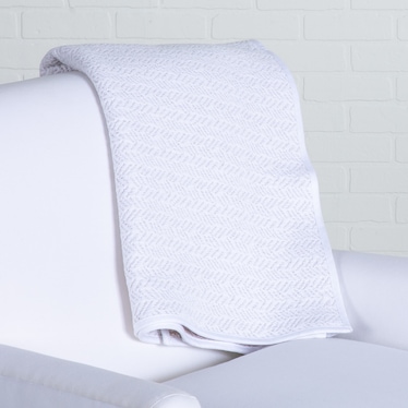 44 X 96 Crochet Parchment Throw