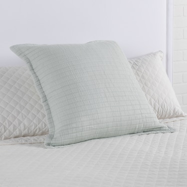 Boyfriend Sky Matelasse Euro Sham