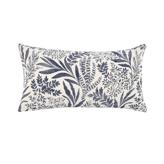 Mulberry Denim Blue 22x22 Pillow