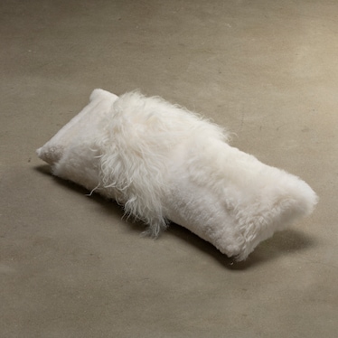 White Bolster W/Insert