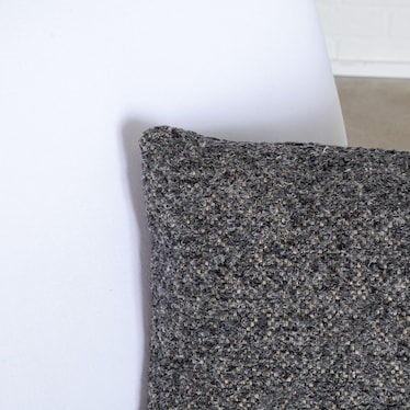 12 X 20 Wooley Blackened Pillow