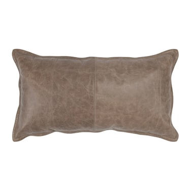 Sandstorm Taupe Toss Pillow