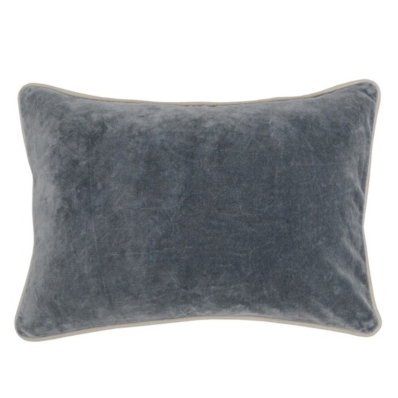 14" x 20" Finn Grey Pillow