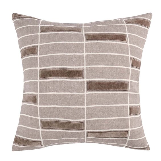 Breccia Taupe 22" Pillow