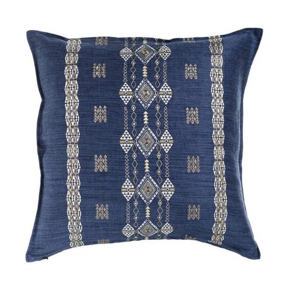 20 x 20 Berber Indigo Pillow