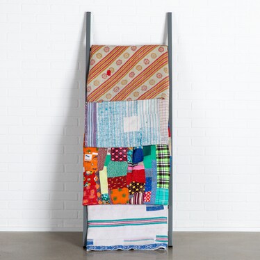 Assorted Sari Quilt