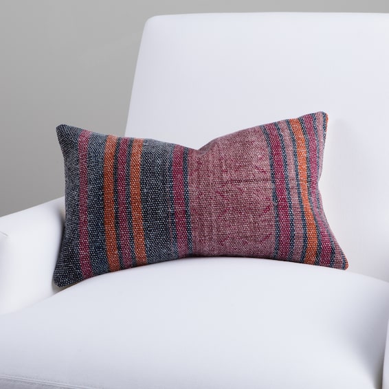 Bohemian Striped Pillow