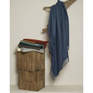 Denim Melange Paris Throw