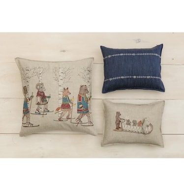 12 x 16 Stitch Stripe Pillow