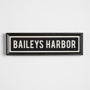 Baileys Harbor Sign