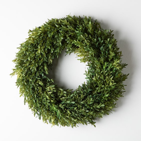 20" Faux Boxwood Wreath