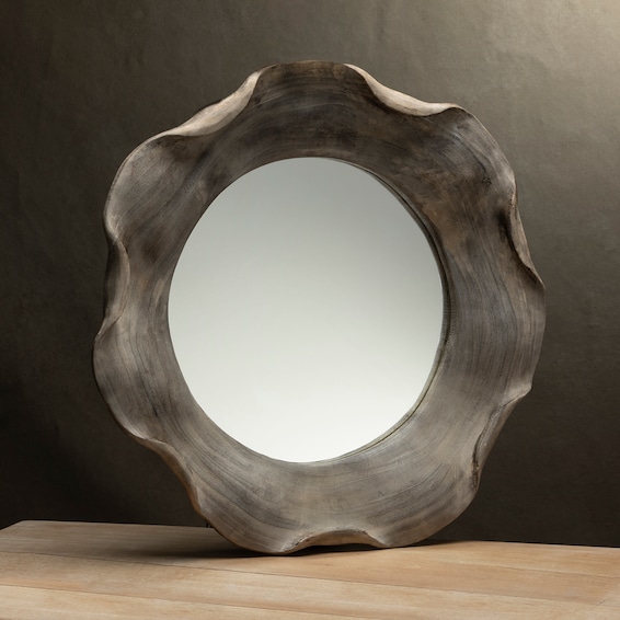 32" Suar Flower Mirror